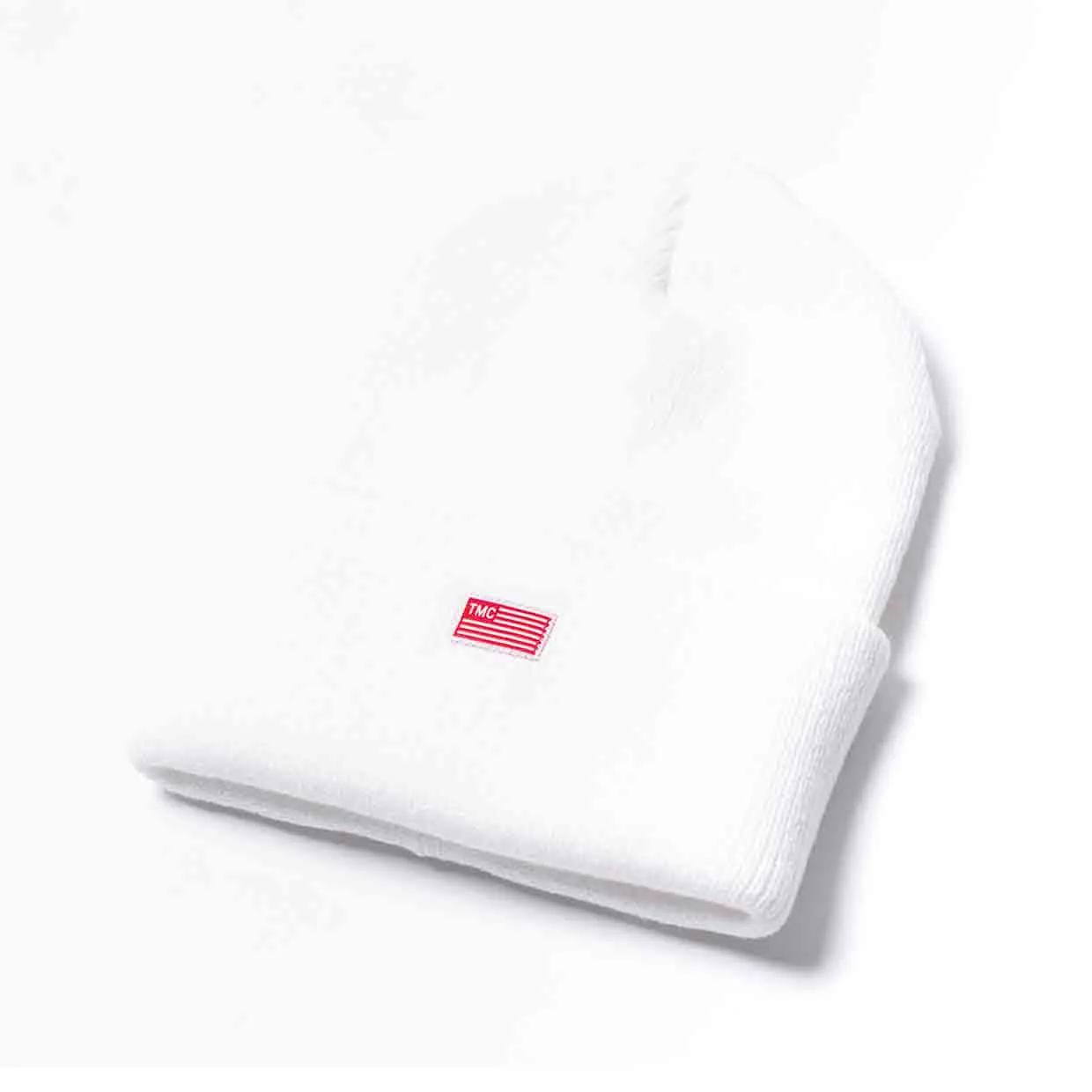 TMC Flag Limited Edition Heavyweight Beanie - White