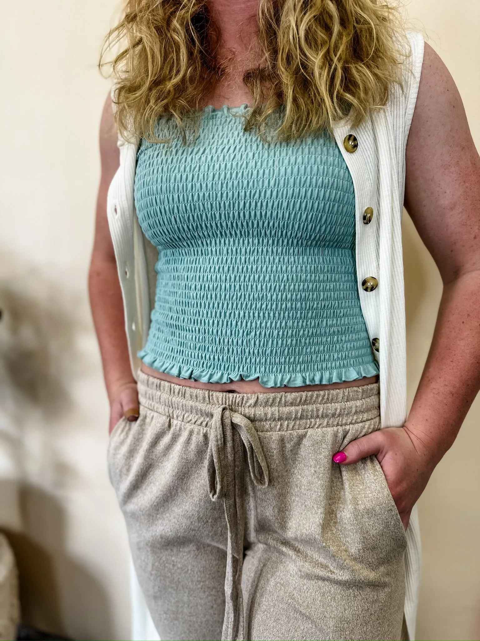 Tubin' Smocked Tube Top