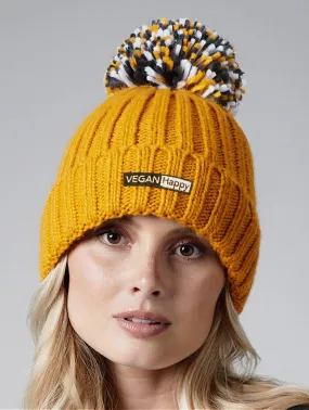 Vegan Hygge Bobble Beanie | Multiple Colours