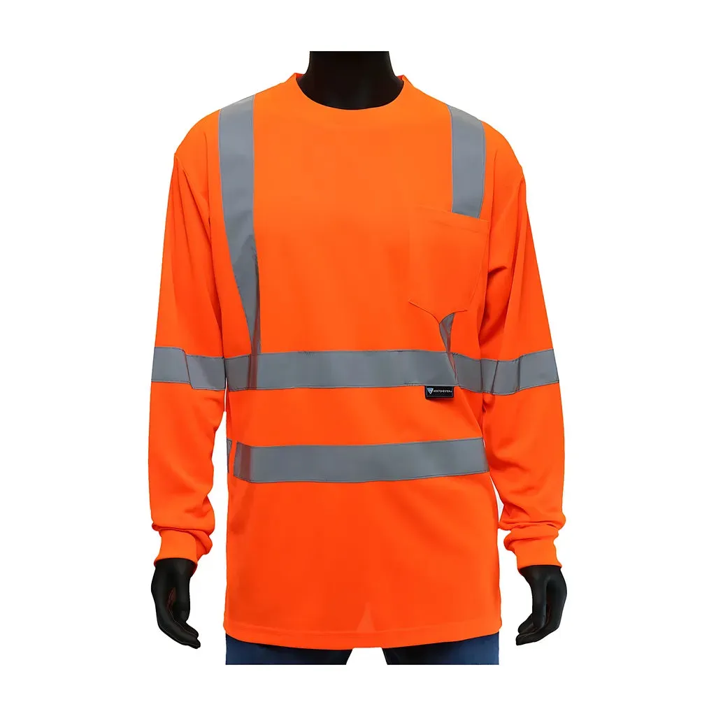 West Chester 47409/4XL ANSI Type R Class 3 Long Sleeve T-Shirt