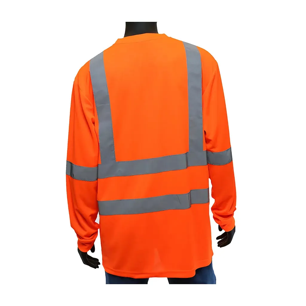 West Chester 47409/4XL ANSI Type R Class 3 Long Sleeve T-Shirt
