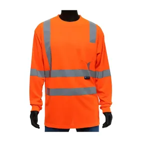 West Chester 47409/4XL ANSI Type R Class 3 Long Sleeve T-Shirt